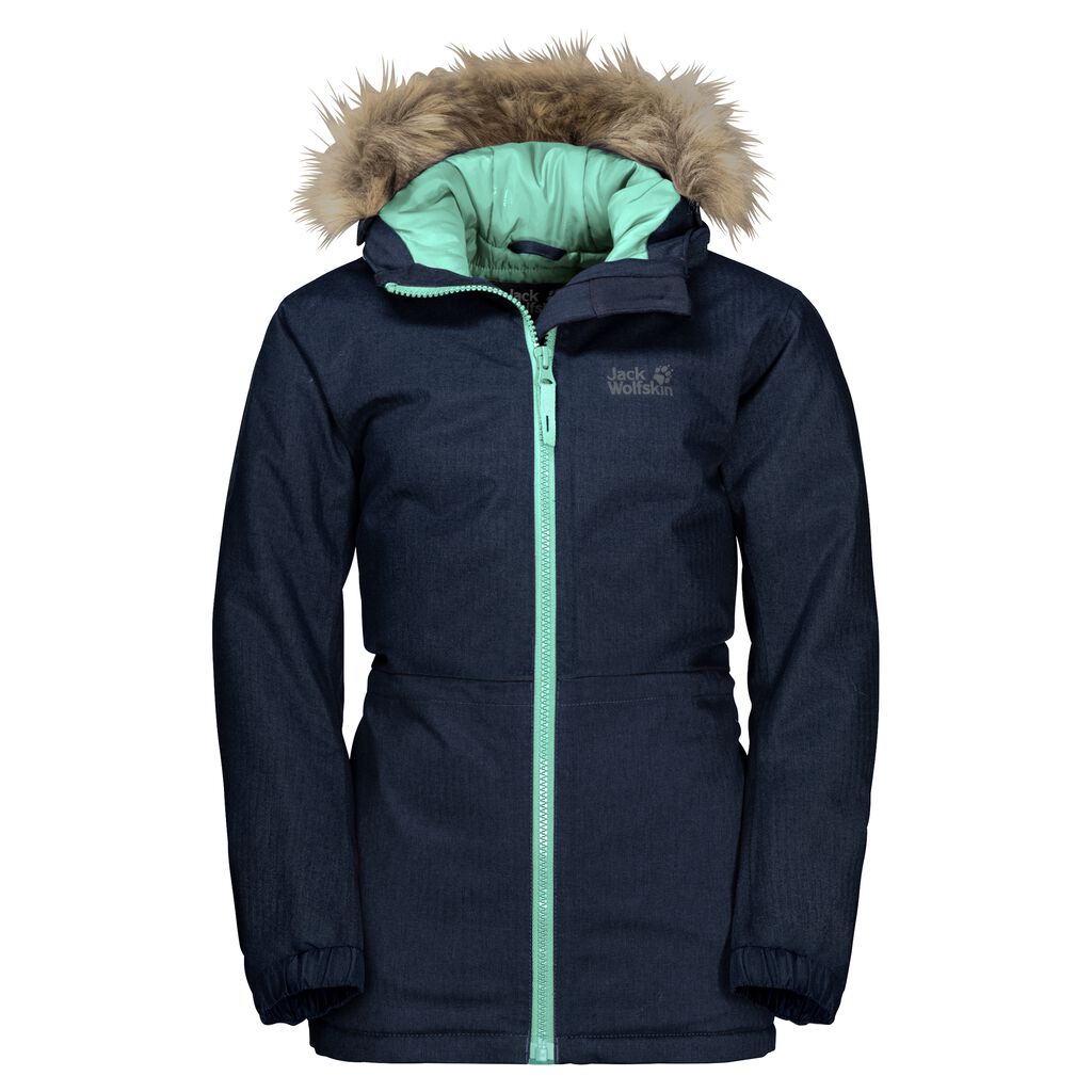 Jack Wolfskin BANDAI Gyerek Vízálló Kabát Kék - WUZDJL-290